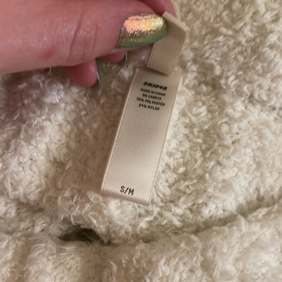 SKIMS Cozy Knit Pants in Ivory - Picture 3 of 6